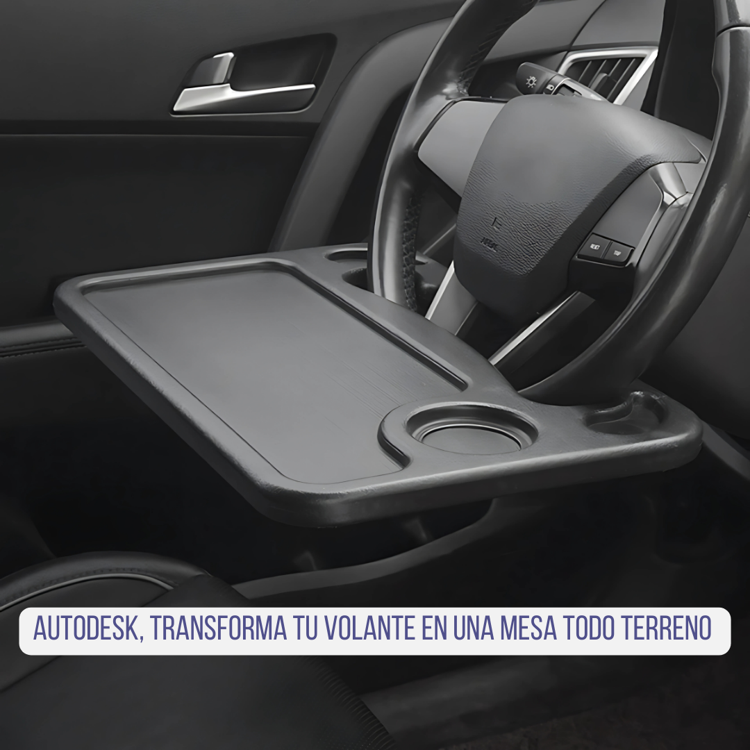 AutoDesk, bandeja multiuso y resistente para tu auto