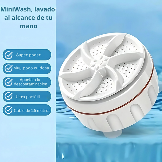 MiniWash, lavadora ultra portátil