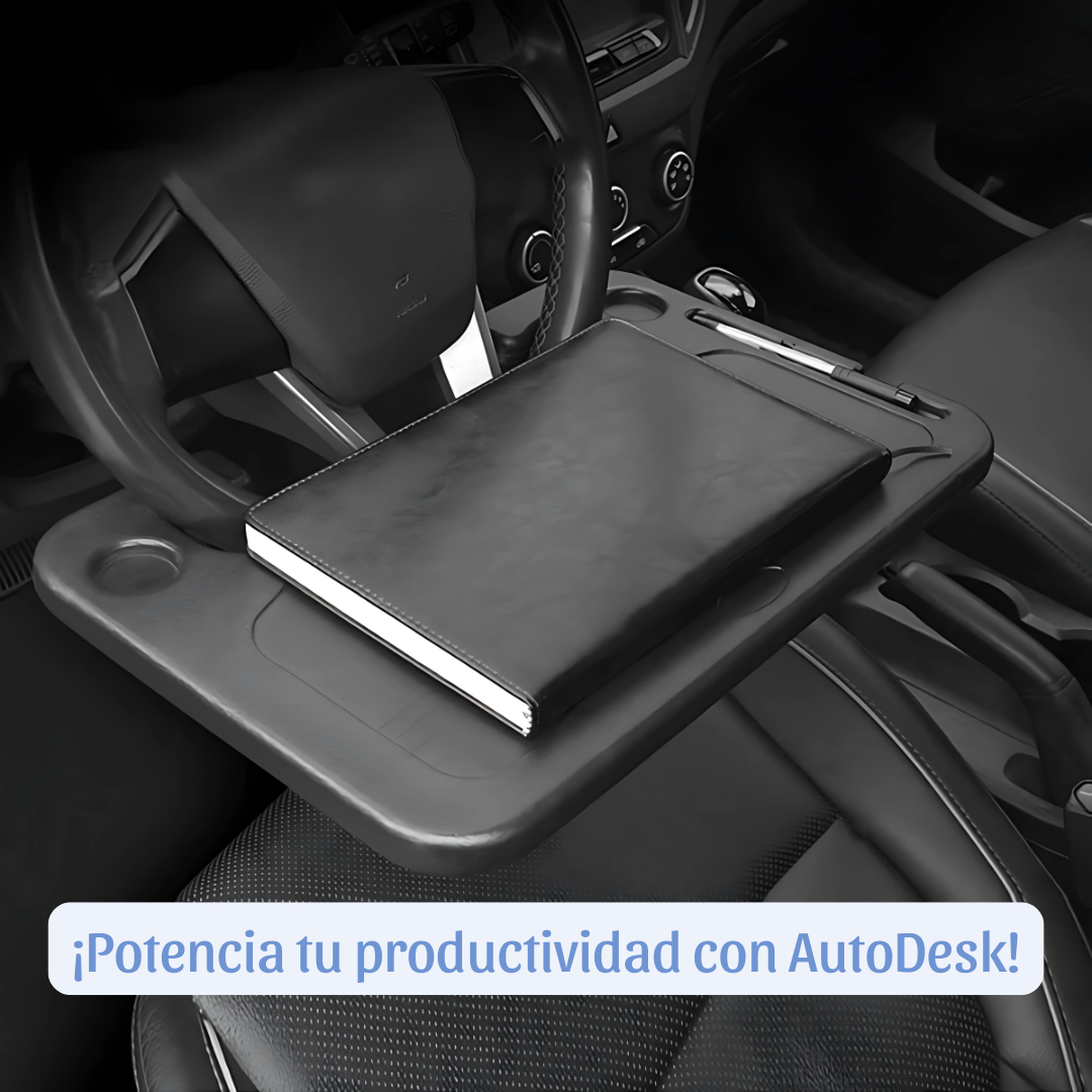 AutoDesk, bandeja multiuso y resistente para tu auto