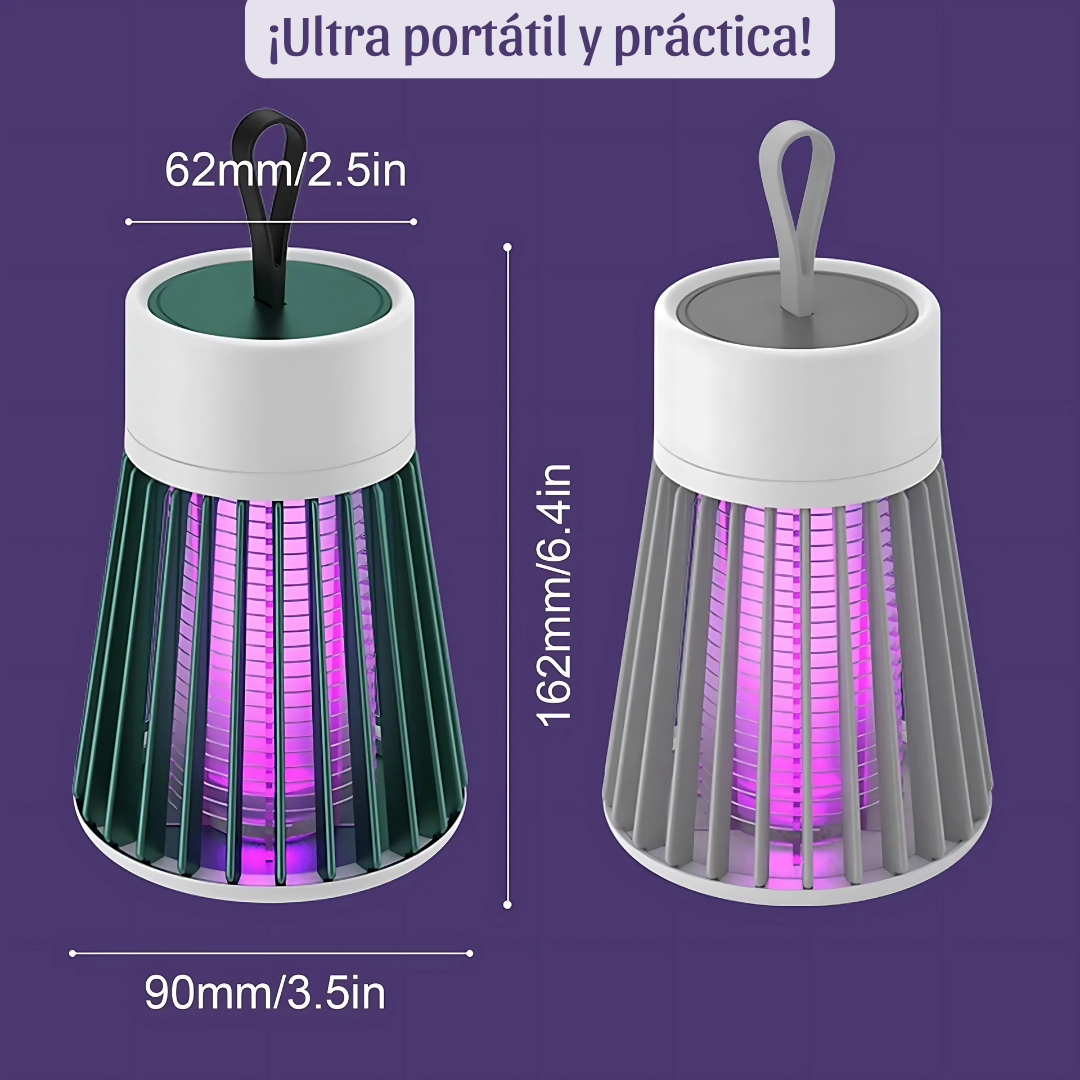 MosquiStop, lámpara matainsectos UV recargable