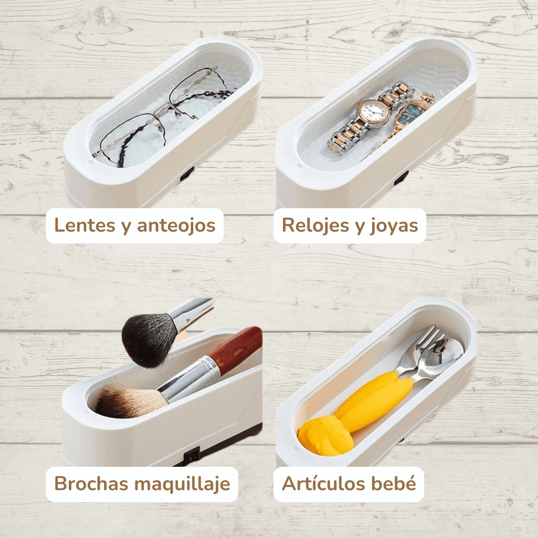 ClariSonic, limpiador ultrasónico de joyas y accesorios 💎⌚🖌️