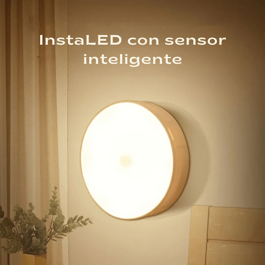 InstaLED, luz LED con sensor de movimiento (pack 3 unidades)