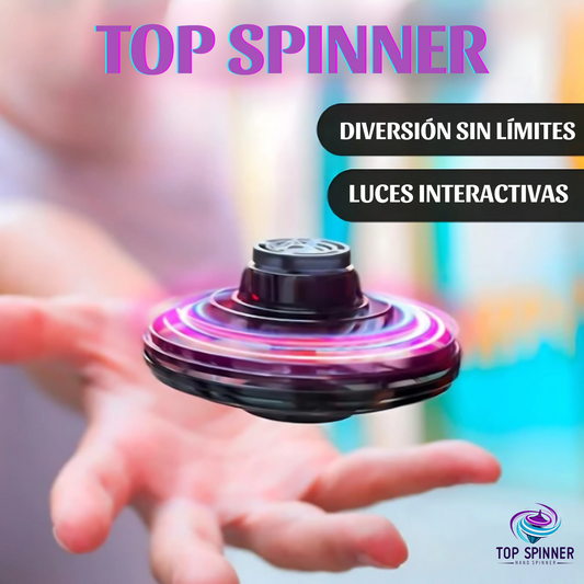 Top Spinner, tu mini dron volador con luces