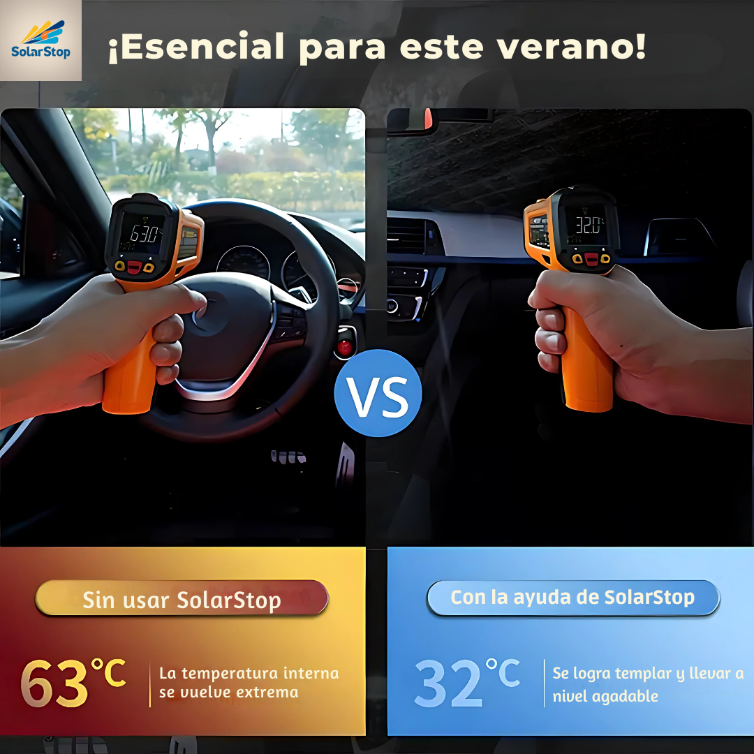 SolarStop, parasol instantáneo para tu auto